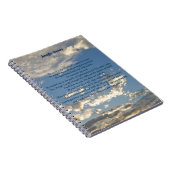 Psalm 23 Christliche Monografie des schönen Bibelv Notizblock (Rechte Seite)