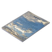 Psalm 23 Christliche Monografie des schönen Bibelv Notizblock (Linke Seite)