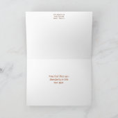 Psalm 23 Christliche Neujahrskarte Feiertagskarte (Innenseite)