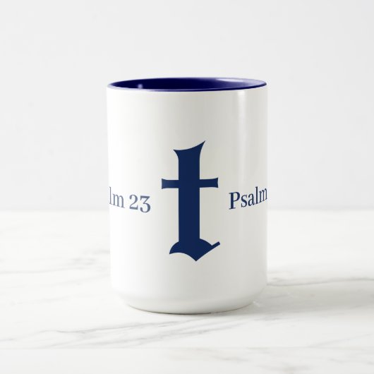 Psalm 23 Coffee Mug Tasse (Zentrum)