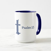 Psalm 23 Coffee Mug Tasse (VorderseiteRechts)