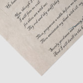 Psalm 23 Das Wildblume-Tissue des Fürsten Seidenpapier (Detail)