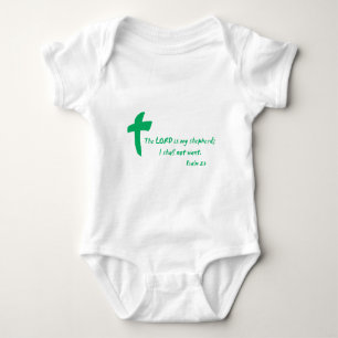 Psalm 23: Der Herr ist mein Hirte Baby Strampler