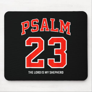 Psalm 23 Der Herr ist mein Hirte Christlicher Fußb Mousepad