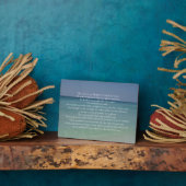 Psalm 23 Der Herr ist mein Hirte Christlicher Stra Fotoplatte (Seite)