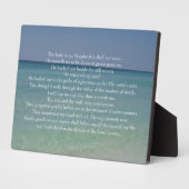 Psalm 23 Der Herr ist mein Hirte Christlicher Stra Fotoplatte (Seite)