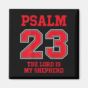 Psalm 23 Der Herr ist mein Hirte, Design auf der R Magnet