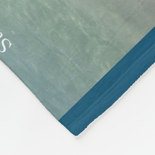 Psalm 23 Der Herr ist mein Hirte Fleecedecke (Ecke)