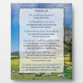 Psalm 23 - Der Herr ist mein Hirte Fotoplatte