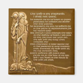 Psalm 23 Der Herr ist mein Hirte Magnet