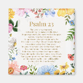Psalm 23 Der Herr ist mein Hirte Magnet (Vorne)