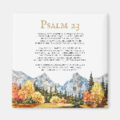 Psalm 23 Der Herr ist mein Hirte Magnet (Vorne)