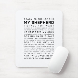 Psalm 23 Der Herr ist mein Hirte Mousepad