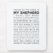 Psalm 23 Der Herr ist mein Hirte Mousepad (Vorne)