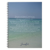 Psalm 23 Der Herr ist mein Hirte Notizblock (Vorderseite)