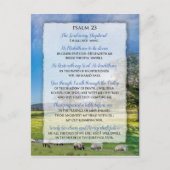 Psalm 23 - Der Herr ist mein Hirte Postkarte (Vorderseite)