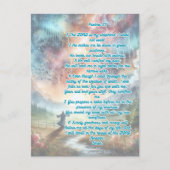 Psalm 23 Der Herr ist mein Hirte Postkarte (Vorderseite)