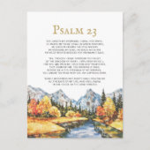 Psalm 23 Der Herr ist mein Hirte Postkarte (Vorderseite)