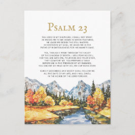 Psalm 23 Der Herr ist mein Hirte Postkarte