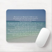 Psalm 23 Der Herr ist mein Hirte Schöner Strand Mousepad (Mit Mouse)