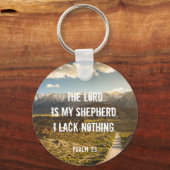 Psalm 23 Der Herr ist mein Hirte, Schrift Schlüsselanhänger (Vorderseite)