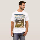 Psalm 23 Der Herr ist mein Hirte, Schrift T-Shirt (Vorne ganz)