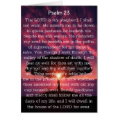 Psalm 23 Der Herr ist mein Hirte Sonnenuntergang (Vorne)