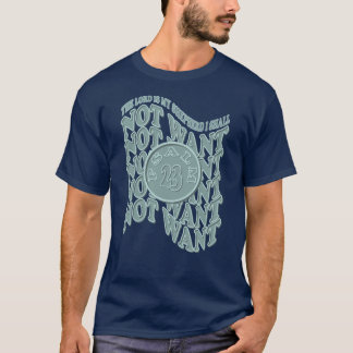 Psalm 23 Der Herr ist mein Schäferhund-T - Shirt