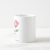 Psalm 23 Der Herr ist meine Schäferhirde-Blume Kaffeetasse (Mittel)