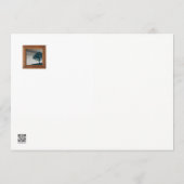 Psalm 23 Der Herr ist meine Shepperd-Postkarte (Rückseite)