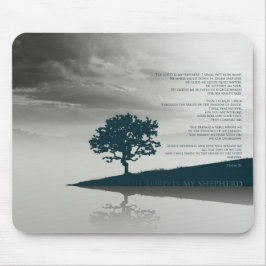 Psalm 23 - Der LORD ist mein Schäfer Mousepad