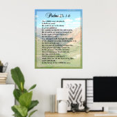 Psalm 23-DRUCKENDER POSTER (Heimbüro)
