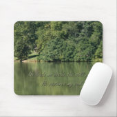 Psalm 23 Er führt mich neben den stillen Wassern Mousepad (Mit Mouse)