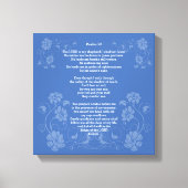 Psalm 23 ESV, Leinwanddruck (Vorderseite)