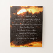 Psalm 23, Feuer Himmel, Oversized Stücke, Easy Puz Puzzle (Vertikal)