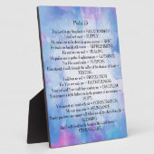 Psalm 23 fotoplatte (Seite)