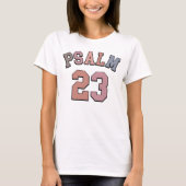 Psalm 23 Glaubensbezug T-Shirt (Vorderseite)