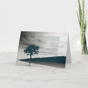 Psalm 23 Grußbaum Motivierend Blue Mountains Karte