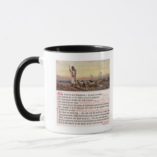 Psalm 23 Hauptquartier Tasse (Links)