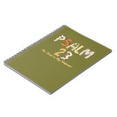 Psalm 23 Herbst Glaubenslehre Notizblock (Linke Seite)