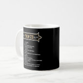 Psalm 23 Herr ist mein Hirte Kaffeetasse (Vorderseite Links)