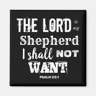 "Psalm 23" "Individuelles christliches Geschenk in Magnet