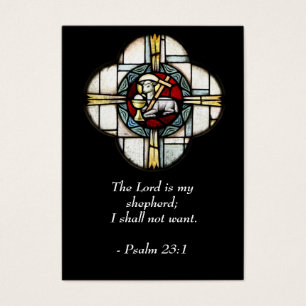 Psalm 23 - Inspirierend Zitate - Geldbörsen-Karte