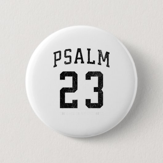 Psalm 23 Jersey Button (Vorderseite)
