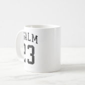 Psalm 23 Jersey  Kaffeetasse (Vorderseite Links)
