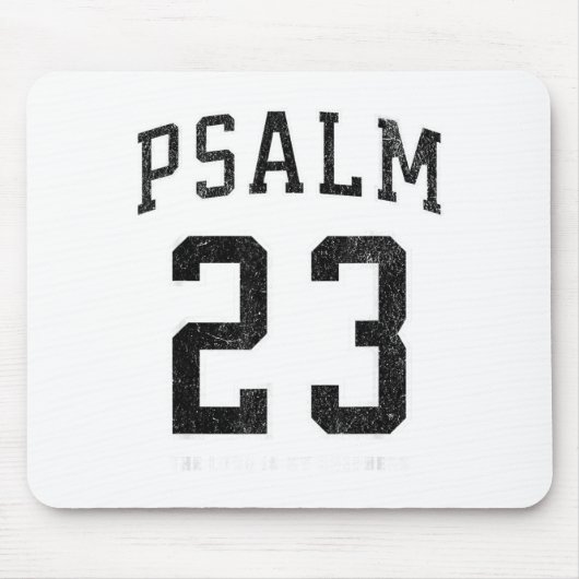 Psalm 23 Jersey Mousepad (Vorne)