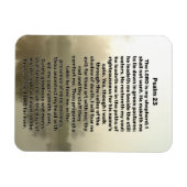 Psalm 23 Lake Reflections Christlich Magnet (Horizontal)