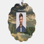 Psalm 23 Lebensfeier Ornament Karte (Links)