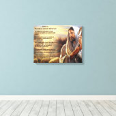 Psalm 23 leinwanddruck (Insitu (Holzboden))