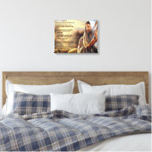 Psalm 23 leinwanddruck (Insitu (Schlafzimmer))